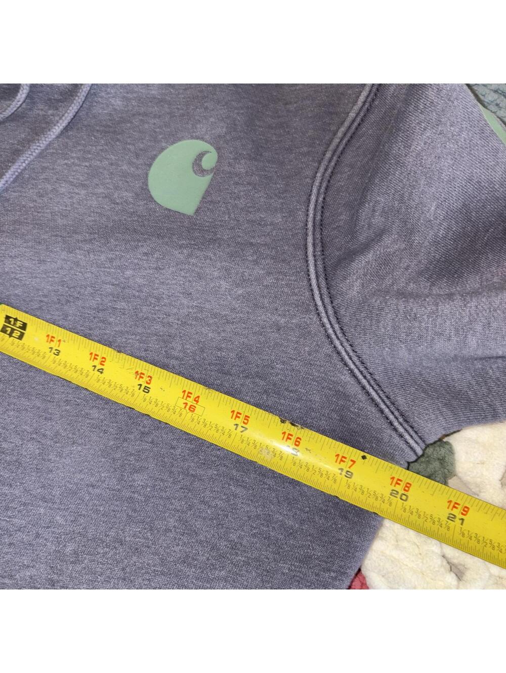 Carhartt Relaxed Fit Youth Girls Small(4-6) Hoodie Sweatshirt Size Small Durable - Picture 8 of 9